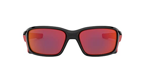 Oakley OO9331-08 Straightlink, Gafas de sol, Hombre, Negro (Polished Black), 58