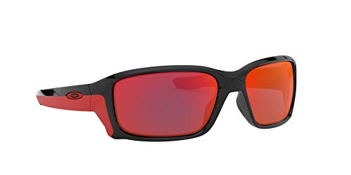 Oakley OO9331-08 Straightlink, Gafas de sol, Hombre, Negro (Polished Black), 58