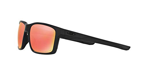 Oakley Sonnenbrille Mainlink Gafas de Sol, Matte Black, 57 para Hombre