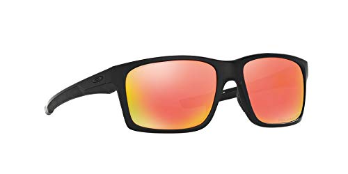 Oakley Sonnenbrille Mainlink Gafas de Sol, Matte Black, 57 para Hombre