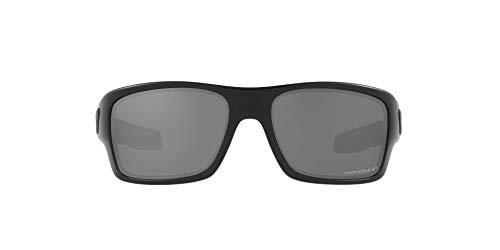 Oakley Turbine XS, Gafas Unisex Adulto, Mattschwarz/Prizm Schwarz Polarisiert