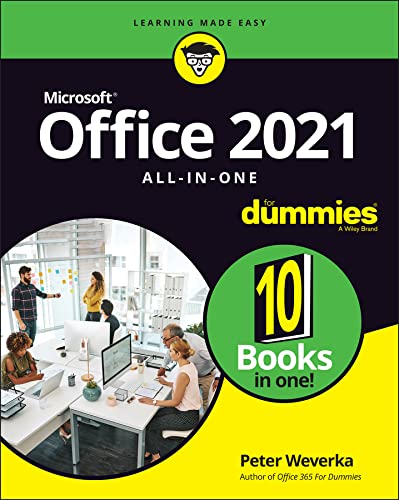 Office 2021 All-in-One For Dummies (English Edition)