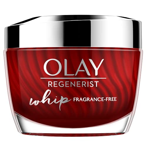 Olay Regenerist Whip Crema Hidratante Ligera Como El Aire Sin Perfume, Reafirma Y Atenúa La Apariencia De Las Arrugas 50 ml