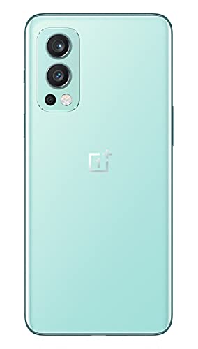 OnePlus Nord 2 5G con 8GB RAM y 128GB de memoria con Cámara triple y 65W Warp Charge - 2 años de garantía - Blue Haze