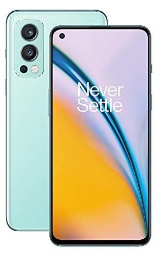 OnePlus Nord 2 5G con 8GB RAM y 128GB de memoria con Cámara triple y 65W Warp Charge - 2 años de garantía - Blue Haze