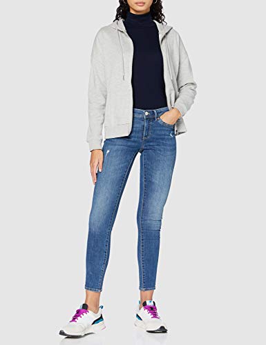 Only Onlwauw Life Mid Skinny Bj114-3 Vaqueros, Medium Blue Denim, 34 Large para Mujer