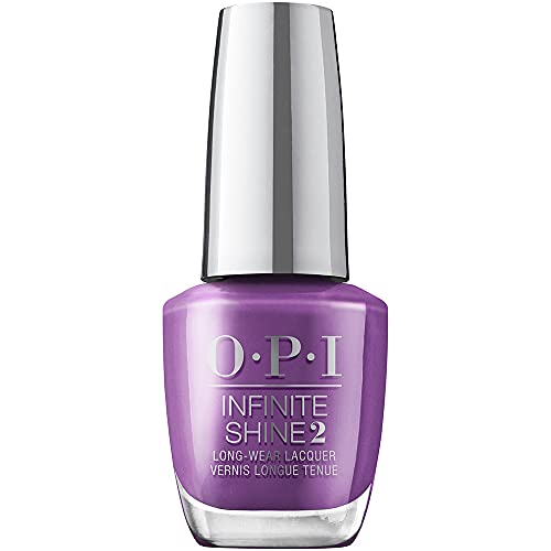 OPI Downtown LA, Infinite Shine Esmalte de uñas de larga duración, Violet Visionary, 15 ml