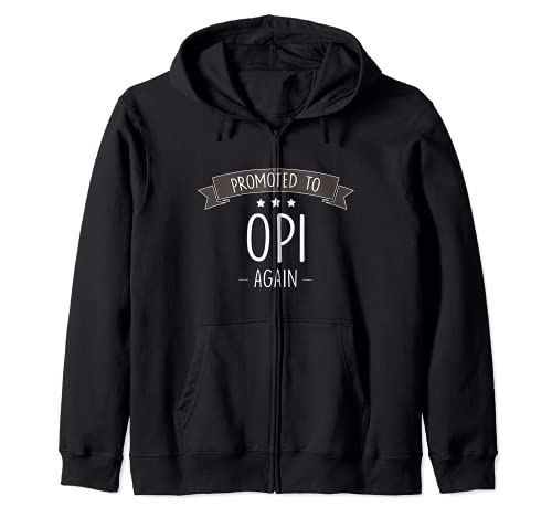 Opi: Nuevo - Promocionado a Opi de nuevo Sudadera con Capucha