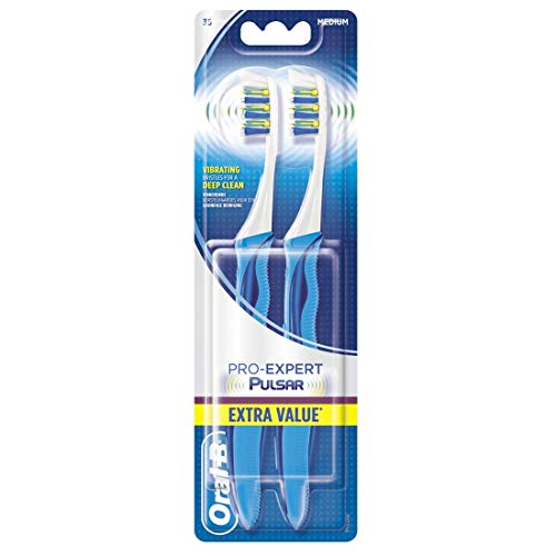 Oral - B pulsar 35 - cepillo de dientes (2 unidades, dureza media) colores surtidos