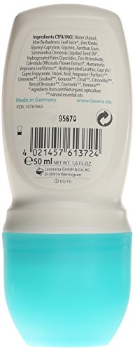 Orgánico Desodorante Roll-On 'Basis Sensitiv' - Caléndula y Aloe Vera - Regula, protege y refresca - 50ml