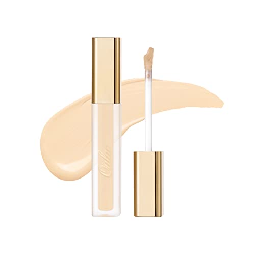 Oulac Corrector-Corrector Ojeras,Mate Natural, Resistente Al Sudor e Impermeable, De Larga Duración, Maquillaje Perfeccionador Larga Duración,Apto para todas las pieles.3.8ml C03