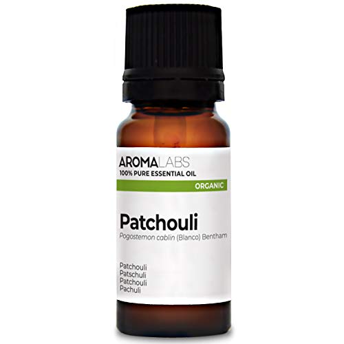 Pachuli BIO - 10ml - Aceite esencial 100% natural y BIO - calidad verificada por cromatografía - Aroma Labs