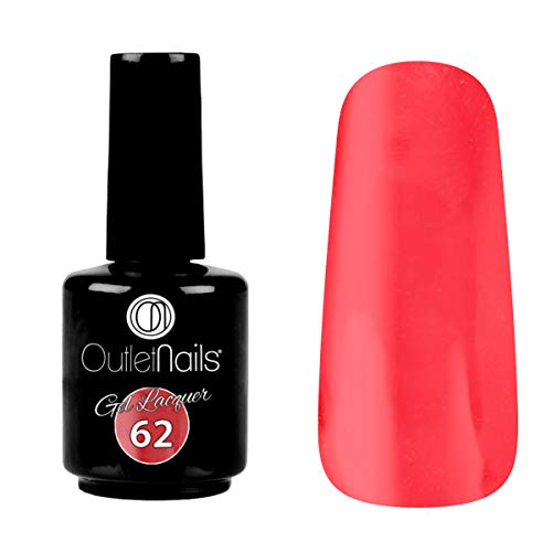 Pack Esmaltes Semipermanentes 5uds de Outlet Nails Gel Lacquer 15ml | Made in Eu | Colores Nº 59, 61, 62, 66, 67