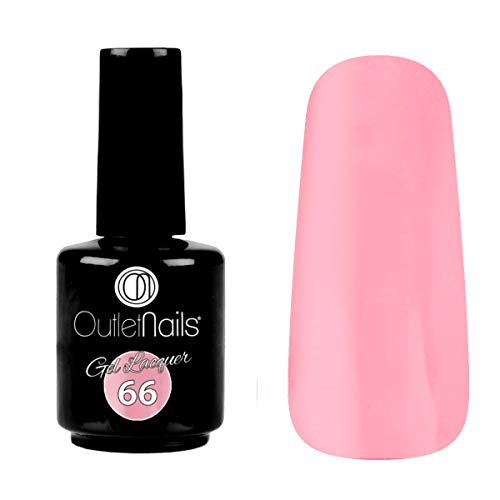 Pack Esmaltes Semipermanentes 5uds de Outlet Nails Gel Lacquer 15ml | Made in Eu | Colores Nº 59, 61, 62, 66, 67