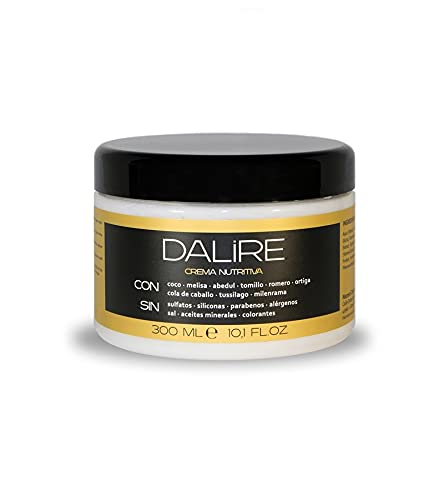 Pack Nutrición ABSOLUTE Dalire. Champú nutritivo + Acondicionador + Crema nutritiva + Protector keratina. Sin sulfatos, sin parabenos, sin tóxicos.