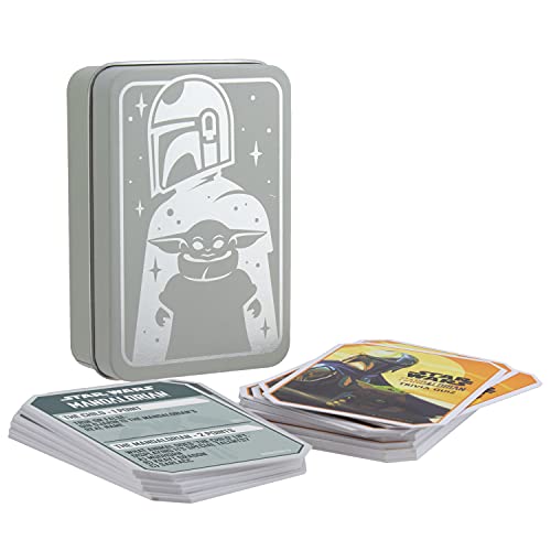 Paladone-RD-RS560223 The Mandalorian Trivia Quiz con 100 Preguntas, Multicolor, único (PP8551MAN)