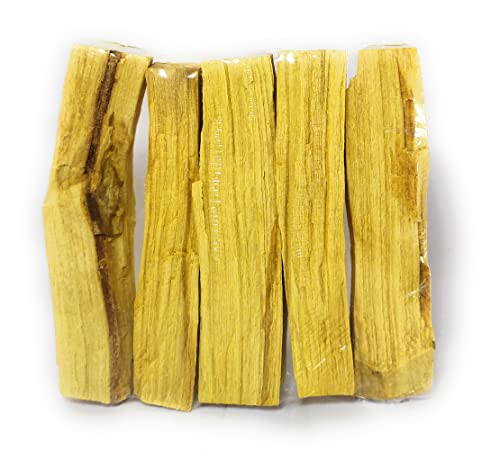 Palo Santo 55-60 gr Madera Sagrada Limpia equilibra y armoniza Las energías Protección Espiritual 100% Natural y Sostenible - Corte Artesanal