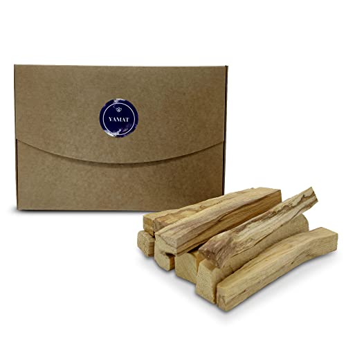 Palo Santo Incienso Natural - 100 Gramos - Madera Sagrada de Palo Santo 100% Natural - Origen en Perú - De Corte Rústico XL