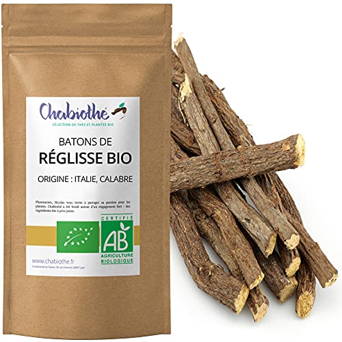 Palos de regaliz BIO 100g - 12 palos mínimo