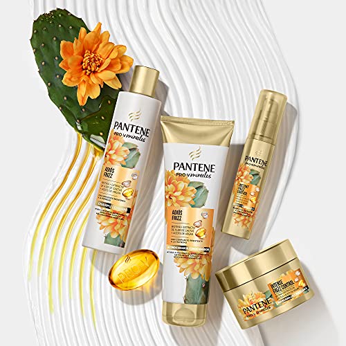 Pantene Pro-V Miracles Frizz Resist Ampolla Concentrada, Con Biotina, Para Pelo Encrespado, 8 x 25 ml