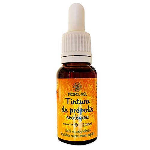 Paquete x 4 - Tintura madre de Propolis - 20 ml x botella - BIO. Favorece el bienestar de la garganta. 100% Natural. 15% peso/volumen.