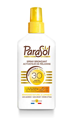 ParaSol - Spray bronceador activador de melanina 30 fps protección y bronce