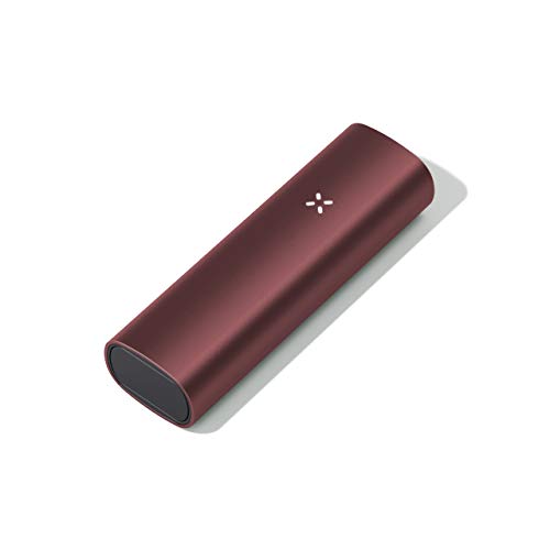 PAX 3 Vaporizador Portátil Premium, Hierba Seca, 10 Años de Garantía, Kit Básico, Burgundy.