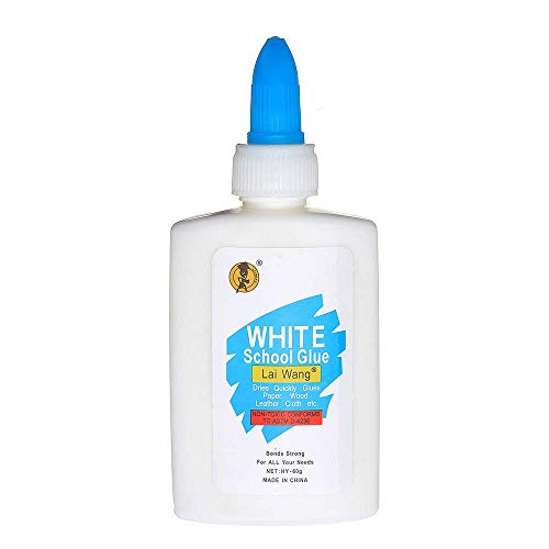 Pegamento de látex blanco no tóxico para escuela, hecho a mano, 60 ml