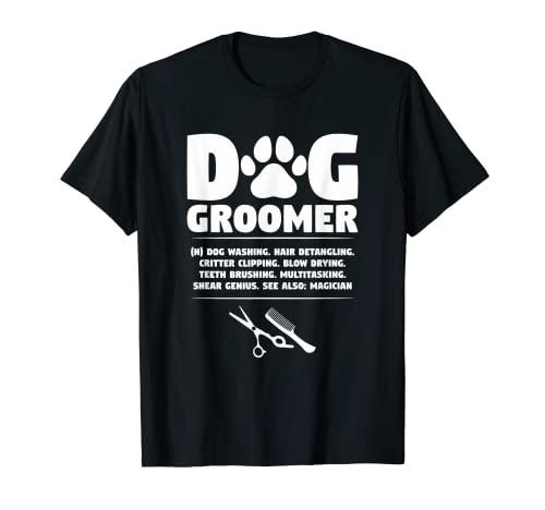 Peluquería de perros Definición Aseo Camiseta