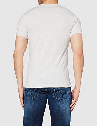 Pepe Jeans Charing PM503215 Camiseta, Gris (Grey Marl 933), Small para Hombre