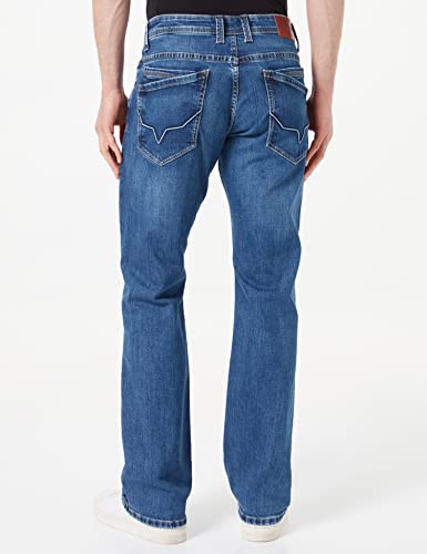 Pepe Jeans New Jeanius Pantalones, 000denim, 40W Regular para Hombre