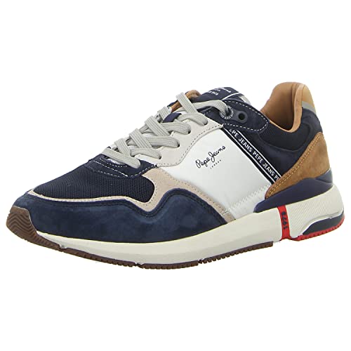 PEPE JEANS - Zapatilla Deportiva ''London Pro Urban'' PMS30824 595 Multicolor - Zapatilla para Hombre (Numeric_40)