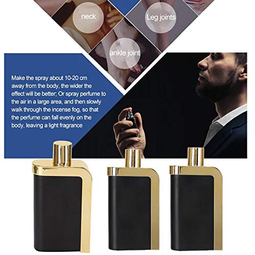 Perfume para hombre de 100 ml, perfume en spray para caballero, fragancia de larga duración para eliminar olores, para oficina y fiesta, fragancia natural de Colonia, regalo para hombre