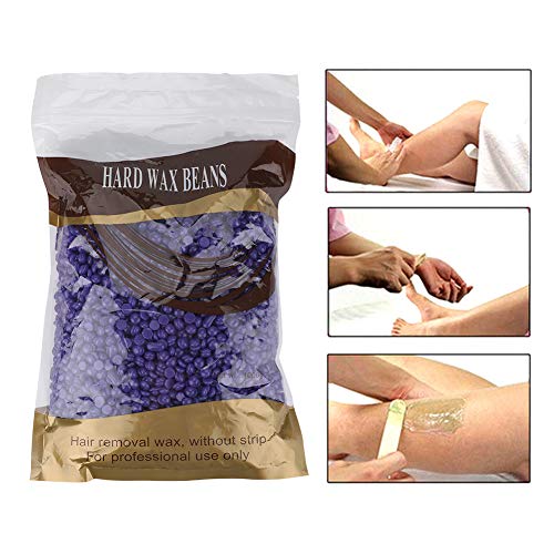 Perlas De Cera Encerada, Perlas De Cera Premium 1000G, Profesional Para Íntimo, Perlas Cera Piernas Para Cera Piernas, Brazos(Lavanda)