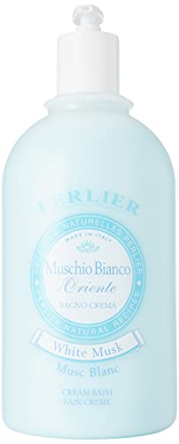 Perlier, Recetas naturales, gel de baño, espuma de almizcle blanco, 3000 ml