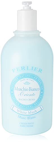 Perlier, Recetas naturales, gel de baño, espuma de almizcle blanco, 3000 ml