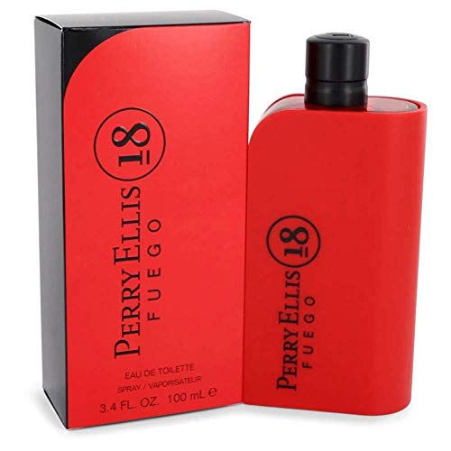 Perry Ellis 18 Fuego by Perry Ellis Eau De Toilette Spray 3.4 oz / 100 ml (Men)