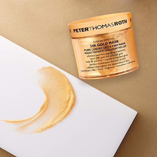 Peter Thomas Roth  Peter Thomas Roth 24K Gold Pure Luxury Lift and Firm Mask, 5 Ounce Tapones para los oídos 2 Centimeters Negro (Black)