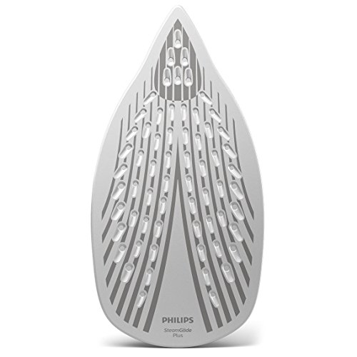 Philips Azur GC4541/20 - Plancha Ropa Vapor 2400 W, Golpe de Vapor de 200 g, 45 g/min de Vapor Continuo, Limpieza de cal en 15 segundos, Autoapagado, Azul y Blanco