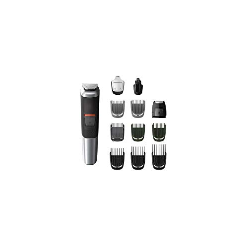 Philips MG5740/15 - Recortadora todo en uno 12 en 1, para barba, pequeños detalles, vello, nariz y orejas, cortapelos, depiladora corporal cara, cuerpo, cabeza