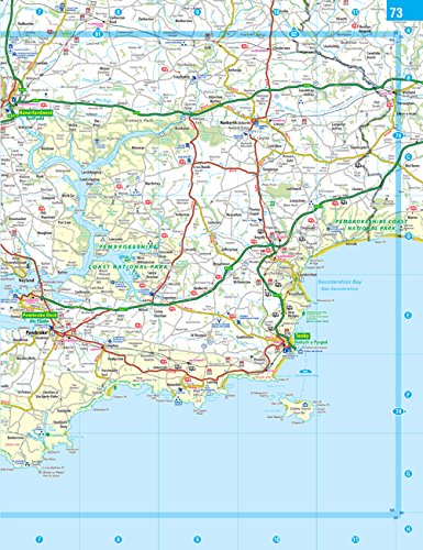 Philip's Navigator Camping and Caravanning Atlas of Britain: Spiral 1st Edition: Spiral (Philip's Road Atlases)