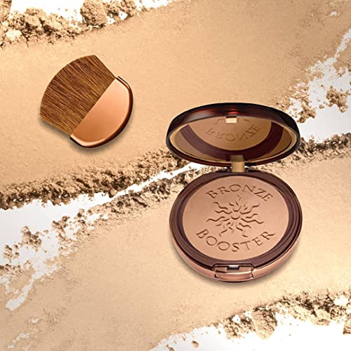 Physicians Formula - Bronze Booster Glow-Boosting Pressed Bronzer - Bronceador Ligero/Medio que Proporciona un Bronceado Instantáneo y Duradero - con Vitaminas y Antioxidantes - Medium/Dark