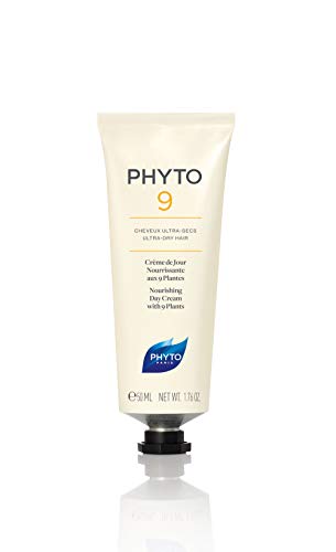 Phyto Crema de Dia Nutritiva Phyto9 con 9 Plantas, para el Cabello muy Seco, 50 ml