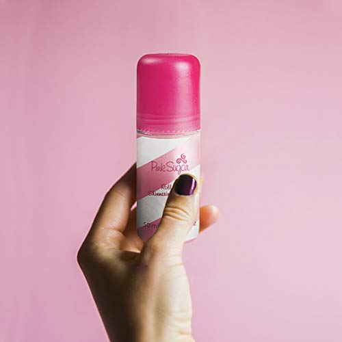 Pink Sugar ROLL-ON Shimmering Perfume de Aquolina en el práctico formato de 50ml para perfumar e iluminar la piel en un solo gesto