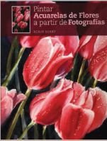 Pintar acuarelas de flores a partir de fotografías