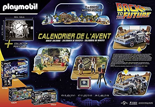 PLAYMOBIL 70576 Calendario de Adviento "Back to the Future Parte III", A partir de 5 años