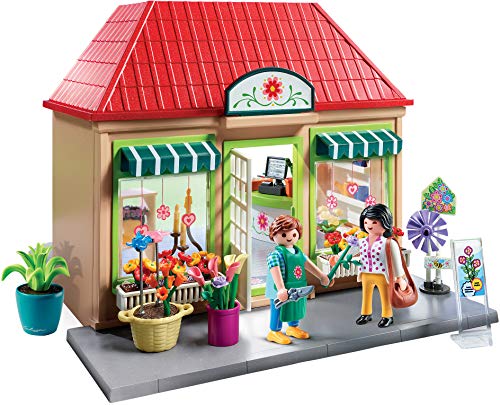 PLAYMOBIL City Life Mi Floristería, A partir de 4 años (70016)