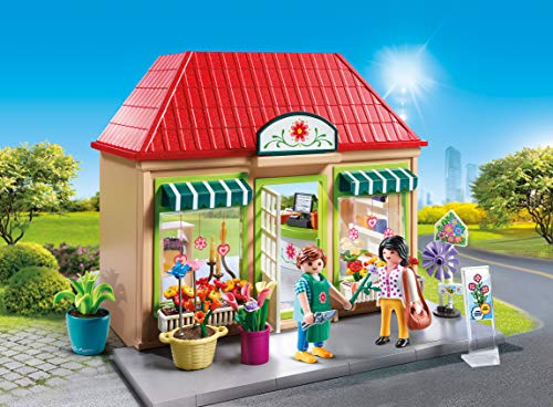 PLAYMOBIL City Life Mi Floristería, A partir de 4 años (70016)