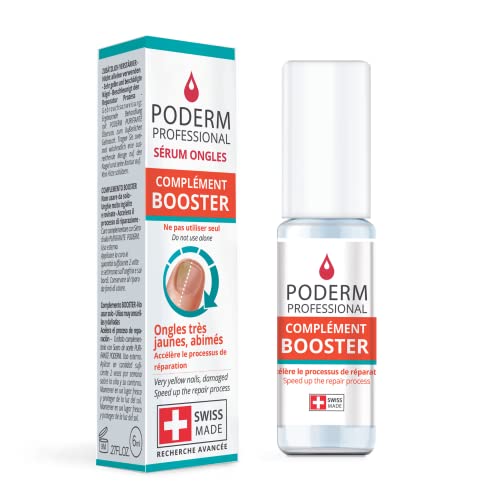 PODERM - MICOSIS UÑAS COMPLEMENTO INTENSIFICADOR – Tratamiento Hongos Uñas Superior – Reduce a la mitad la duración del tratamiento – No usar sin tratamiento – Hecho en Suiza