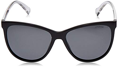 Polaroid PLD 4058/S M9 807 57 Gafas de Sol, Negro (Black/Grey Grey), Mujer